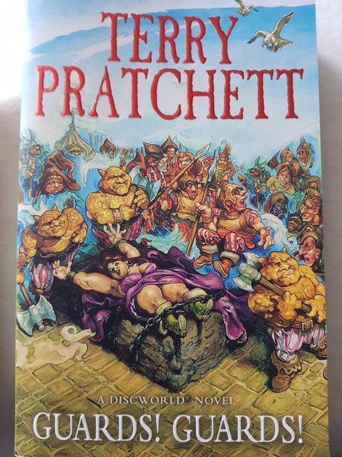 Preview of the first image of Terry Pratchett Guards! Guards! - his 8th DISCWORLD book2012.