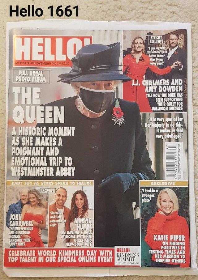Preview of the first image of Hello 1661 - The Queen - Emotional Trip to Westminster Abbey.