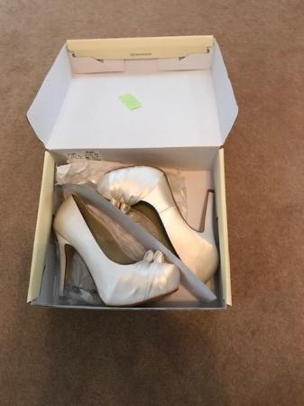 Image 2 of Silk fabric wedding/bridesmaid/going out shoe