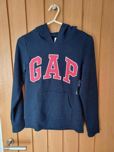 Preview of the first image of GAP Kids Blue Hoodie Size XL (12).