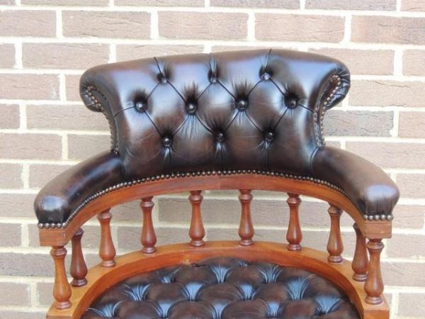Image 4 of Chesterfield Captains Vintage Chair (UK Delivery)
