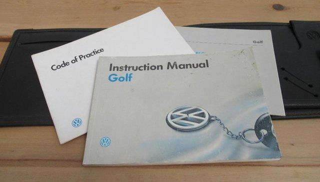 Image 2 of VW Golf Instruction Manuals and Wallet