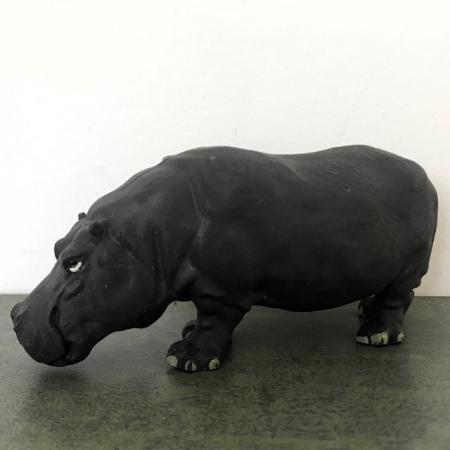 Image 1 of Vintage 1980s large Britains hippopotamus, hippo -Zoo Animal