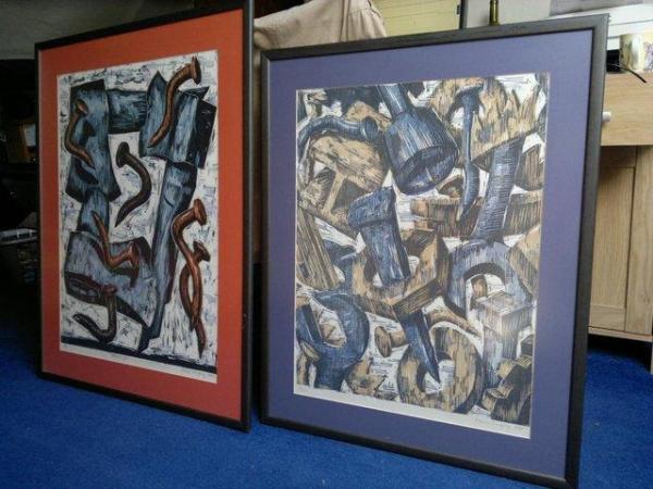 Image 1 of Pair of limited-edition, signed lithographs - Kevin Slingsby