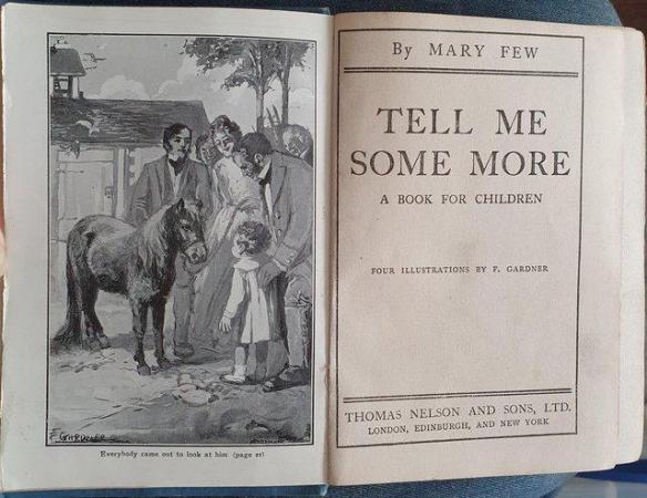 Image 1 of Mary Few - Tell Me Some More book