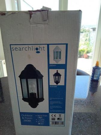 Image 1 of Searchlight outdoor lighting, wall/ fence mounted