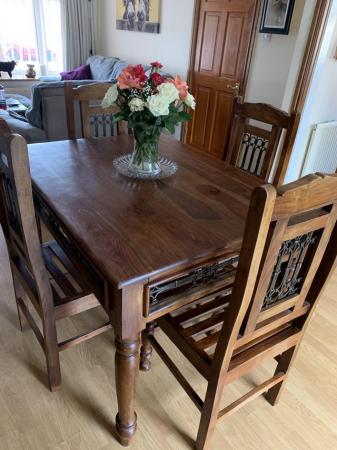 Image 1 of Indian rose wood, dining table