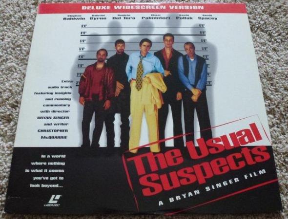 Image 2 of The Usual Suspects, Laserdisc (1995)