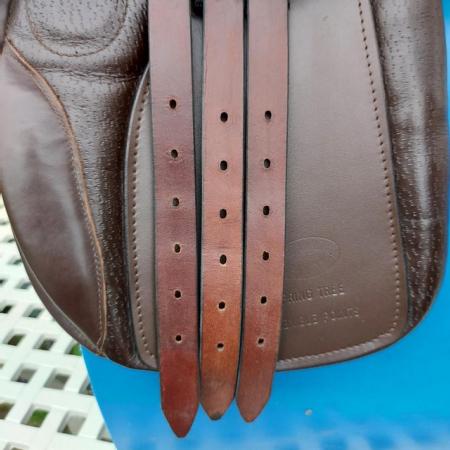 Image 7 of 17" New "polgate" english saddle Medium suit teen.£250