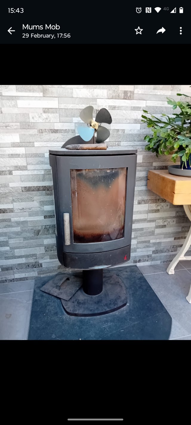 Preview of the first image of Multi fuel stove 2 years old.