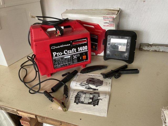 Preview of the first image of Guardman Pro-Craft 1400 Electric Welder.