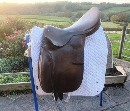 Image 1 of Hayes pony saddle 16inch good condition