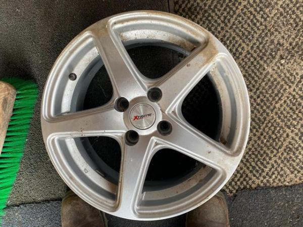 Image 1 of ONE SET OF FOUR RIMS 15 INCH