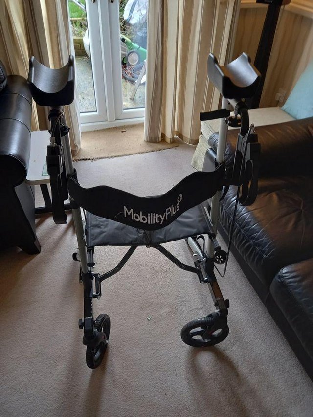 Preview of the first image of Upright Rollator with Forearm Support fit in car boot.