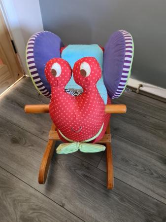 Image 1 of Colourful baby snail rocker