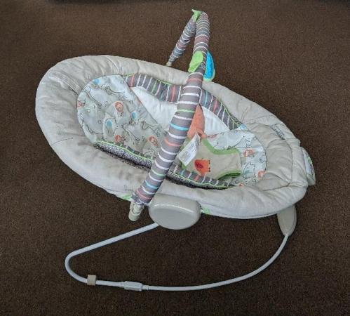 Image 5 of Lovely Jungle Themed Baby Bouncer With Vibration & Sounds