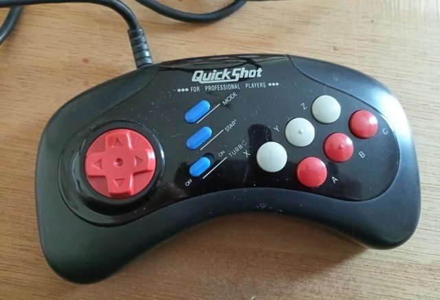 Preview of the first image of Quick shot controller for Sega Mega Drive.