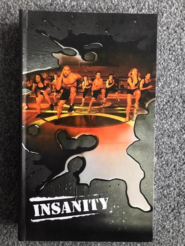 Preview of the first image of Insanity fitness workout DVD pack 10 DVDs.