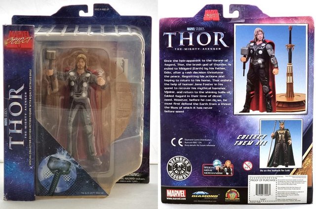 Image 1 of Thor The Mighty Avenger 2011 Movie Collectors Edition Figure