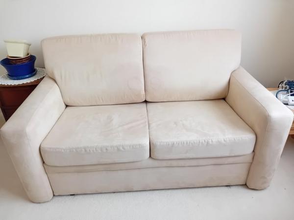 Image 1 of Sofa bed for sale in cream