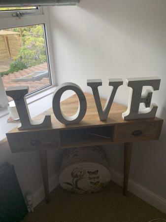 Image 1 of LOVE letters -  Shabby Chic Wall Art