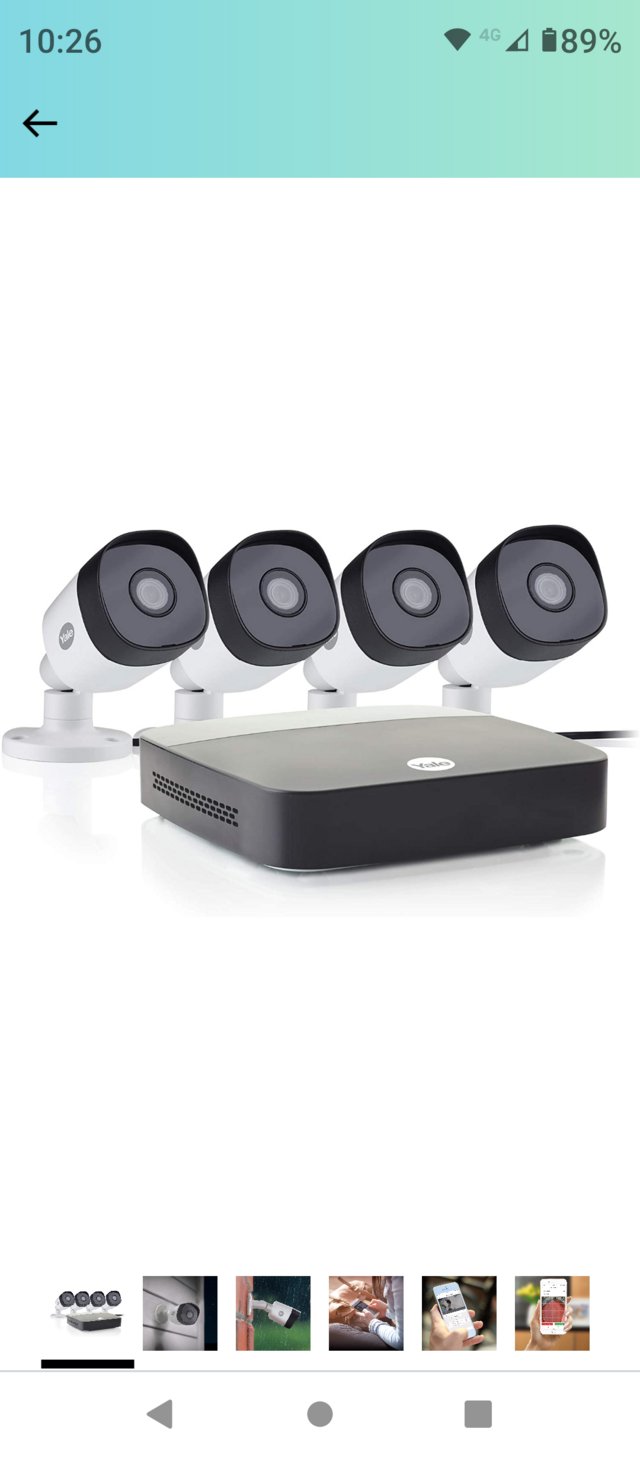 BRAND NEW YALE IN BOX YALE SMART HOME CCTV HOME XL KIT SECUR — photo 3 of 3