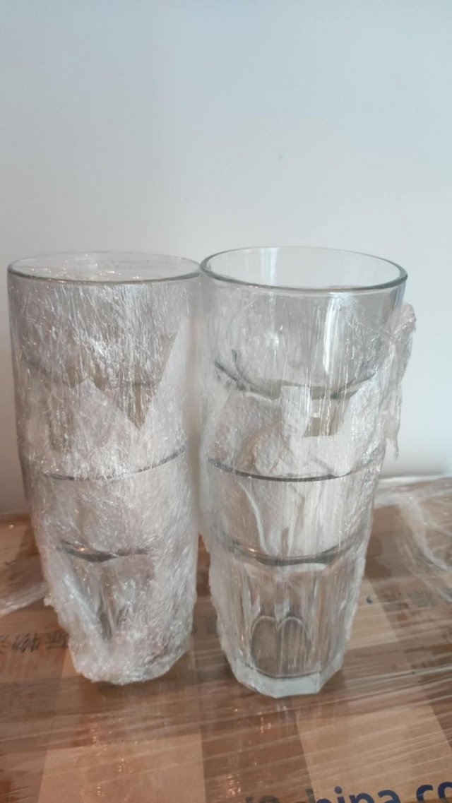 Preview of the first image of IKEA Glasses and Clear Wine Glasses.