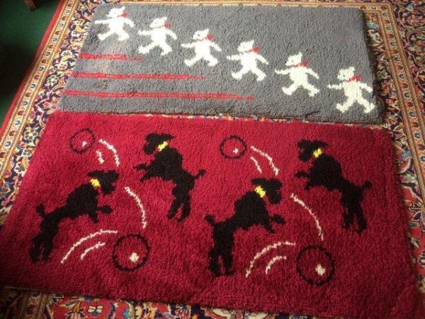 Image 3 of Vintage All Wool Hand Made Rugs