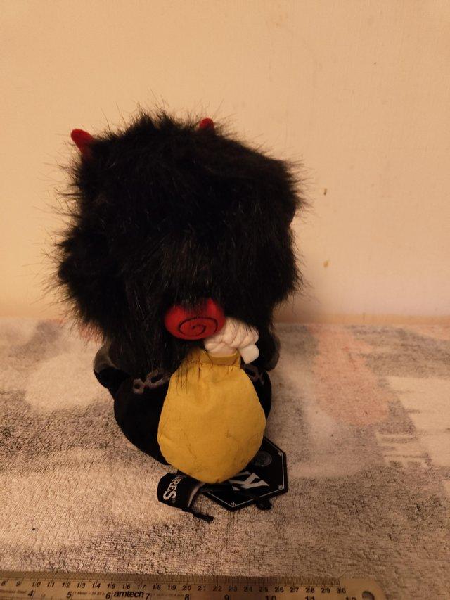 Preview of the first image of Limited edition Krampus plushie..