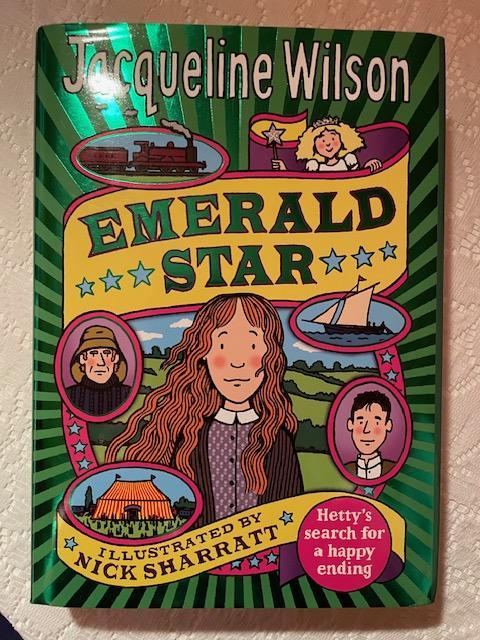 Preview of the first image of BRAND NEW HARDBACK BOOK EMERALD STAR BY JACQUELINE WILSON.