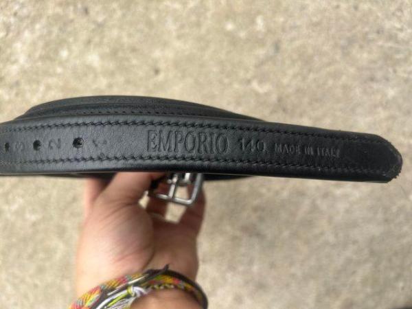 Image 1 of Excellent condition Equipe Emporio 140cm stirrup leathers