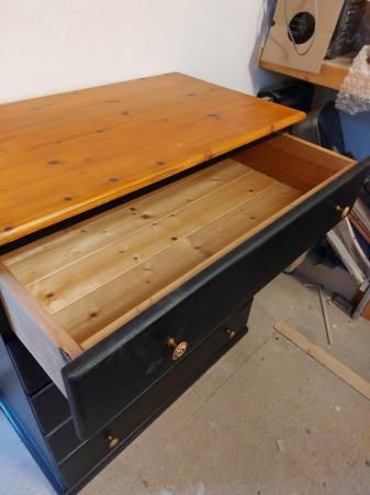 Image 3 of Solid pine chest of draws