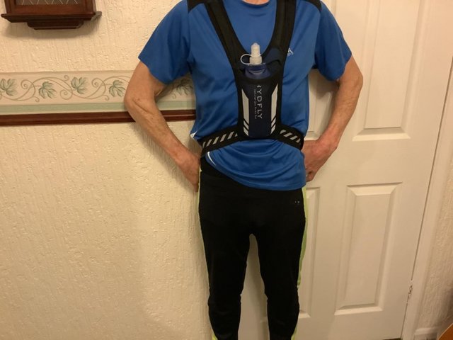 Preview of the first image of EXERCISE VEST - HIGH VIZ - WATER CARRIER.