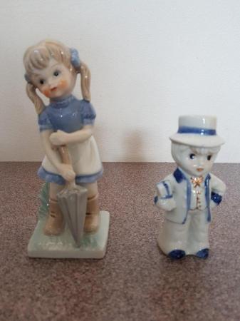 Image 3 of Two China Figurines, pretty and decorative