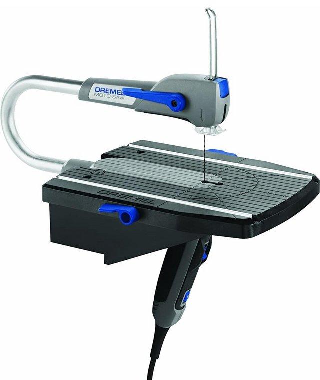 Preview of the first image of Dremel MS20 Moto-Saw Scroll Saw, 2-in-1 Compact Table Saw &.