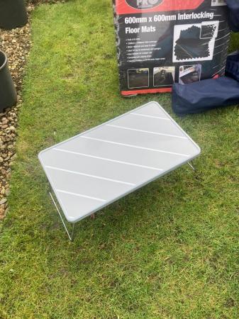 Image 1 of Small lightweight camping table