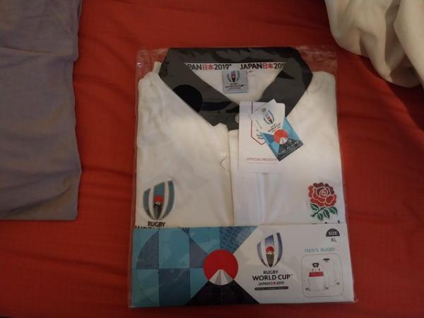 Image 2 of 2019 world Cup Rugby T Shirt New never out of wrapping