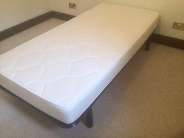 Image 3 of Single bed and mattress 3 foot.Excellent condition