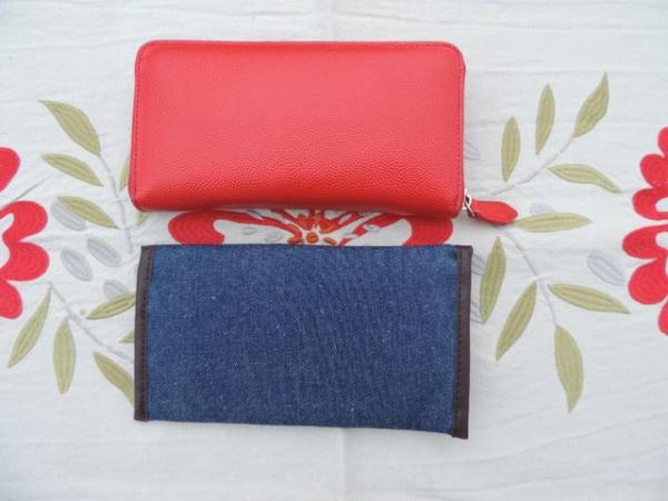Image 3 of Authentic Valentino Large Red Clutch Purse / Wallet.