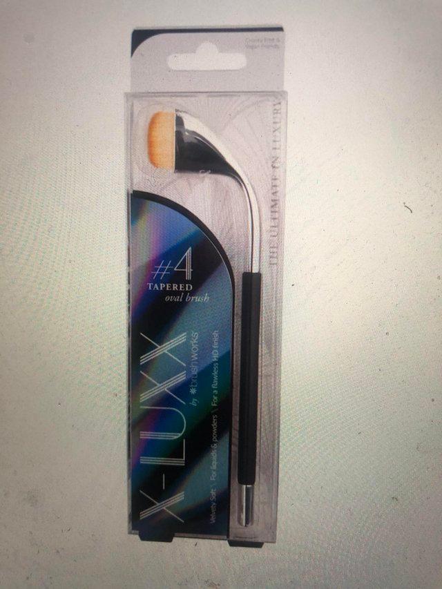 Preview of the first image of Brushworks new tapered make up brush.