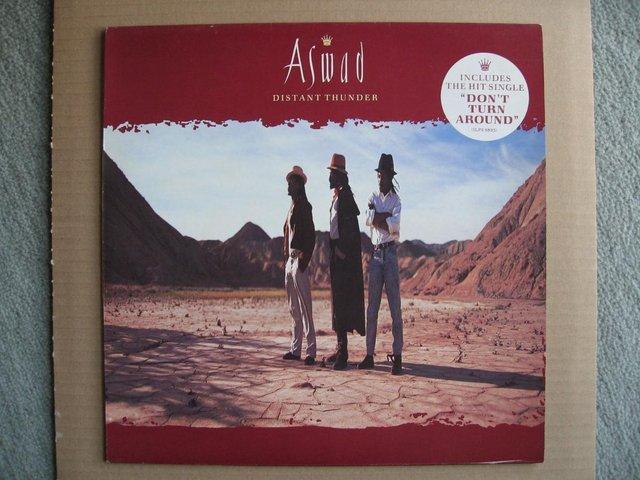 Preview of the first image of Aswad – Distant Thunder - LP– Mango– ILPS 9895.