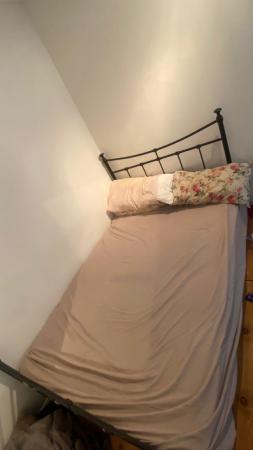 Image 1 of Double bed with mattress