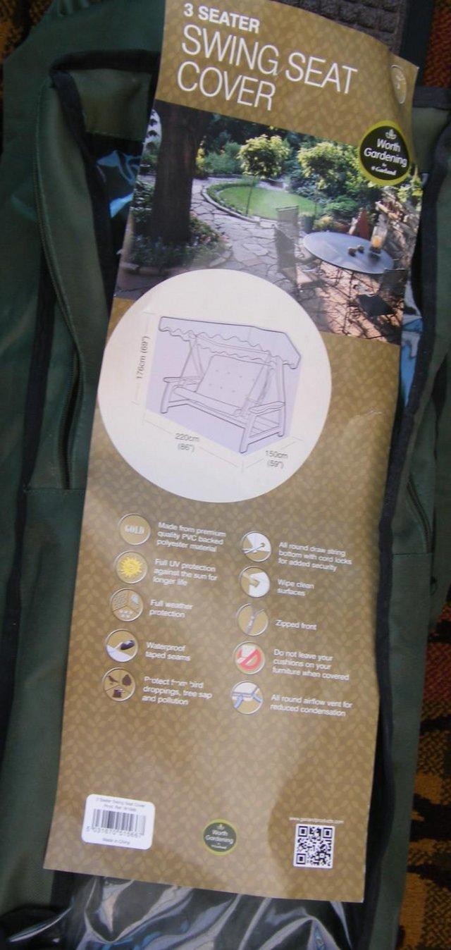 Preview of the first image of Garland 3 seater swing seat cover (Unused).