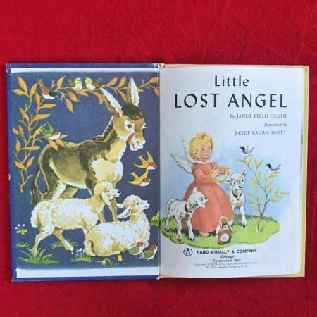 Image 2 of 2 vintage 1980s Christmas Books: Little Lost Angel & Spot