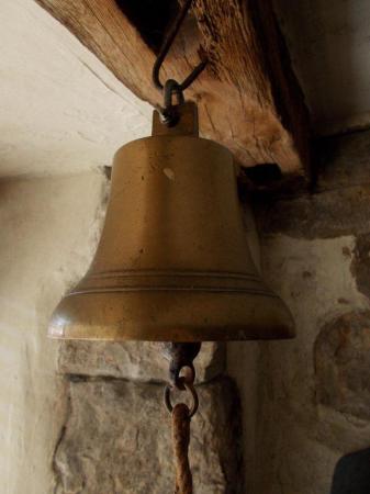 Image 4 of 6 Lbs / 2.6 Kgs 6 inch / 150mm brass bell, 1920s, very loud