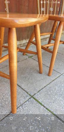 Image 5 of Ercol dining chairs Mid Century x 6