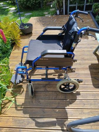 Image 2 of Wheelchair, good condition. Only used a few times. Buyer to