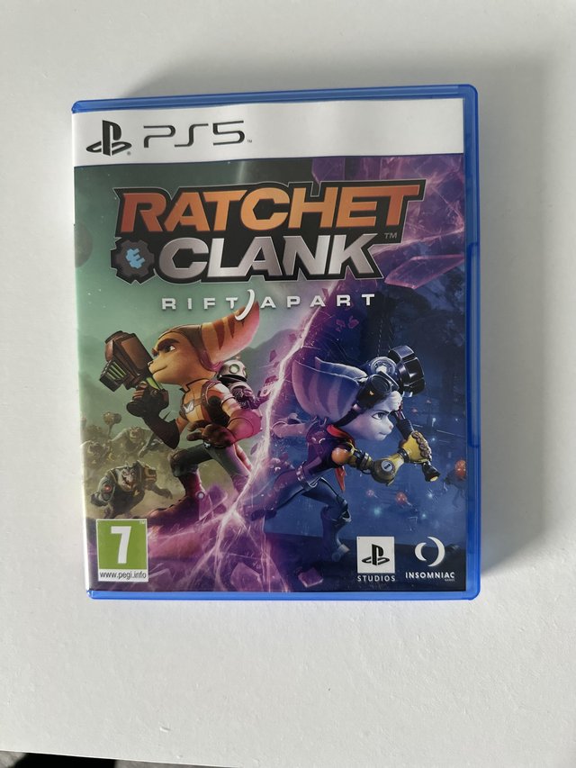 Preview of the first image of Racket and clank : rift apart ps5 video game.