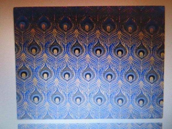 Image 1 of Wanted - John Lewis Peacock blue table runner and place mats