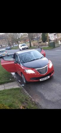 Image 2 of 2014 Chrysler Ypsilon 1.2 5dr red and black. Cheaper road ta